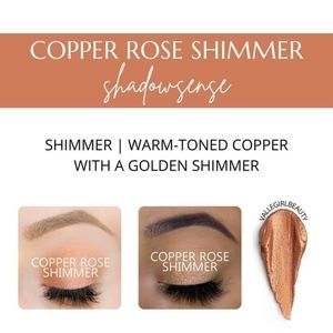SHADOWSENSE COPPER ROSE SHIMMER Crème to Powder. New and sealed